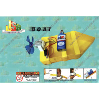 DIY - Motor Boat with propeller Kit - Tested & Verified (Educational projects and learning DIY kit)