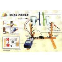 DIY - Wind Power Electricity Kit - Tested & Verified (Educational projects and learning DIY kit)