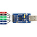 6pin CP2102 - USB-TTL UART Module 232 to 485 Board Serial Converter Multifunctional