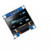 0.96" OLED Display  128x64 Display Module 4 pin (Blue) -I2C - SPI Serial Interface