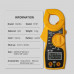 Mini Digital Clamp Meter - MT87 (Pocket Size - 400A Current MAX) - Yellow