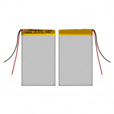 Li-poly replacement battery (40mmx85mm) 3.7v 1450mAH (lithium rechargeable)