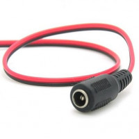 DC Socket Connector with wire (female)