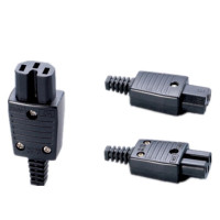 IEC C13 Female Plug Power Connector Socket Computer Power Cable Adapter 10A 250V - High Quality