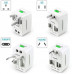 All-in-One Universal International Plug Adapter – Worldwide Travel AC Converter [HQ]