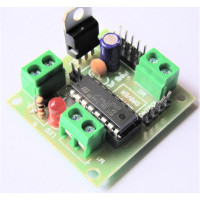 L293D Motor Driver Board with 7805 Power Supply