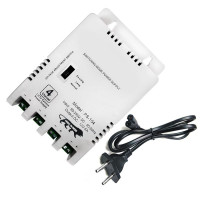 4-Channel 12V 5A CCTV SMPS Power Supply (Model: 104) with voltage adjutment