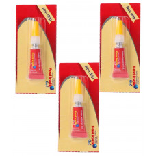 3 Pcs Pidilite - Fevikwik Gel One Drop Instant Adhesive (1g)