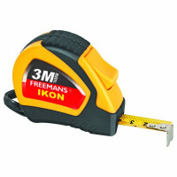 Freeman Ikon 3m:16mm Measuring Tape [Inch Tape] (Auto lock with press to release) [IK316]