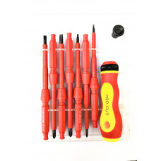 Insulated 9 in 1 Screwdriver Set -Professional Tool Magnetic INTERCHANGEABLE [High quality]