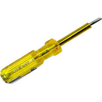Taparia 813 Line Tester Yellow Handle Screw Driver with Neon Bulb - 130mm Length [Original - HQ]