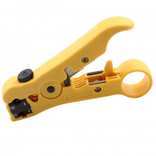 Universal Cable Stripper Cutter for Flat or Round UTP Cat5 Cat6 Wire Coaxial Network Tools