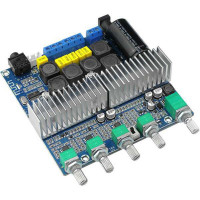 HiFi TPA3116D2 12V-24V 2.1 Channel Subwoofer High Power Bluetooth Audio Amplifier Board 2x50W+100W