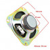 Speaker - 4 ohm 10W - Square Shape (4inch Speaker)