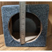 2 pcs - Woofer Box - Wooden for 6" (square box) - Speaker / woofer box - grey