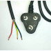 16A - 3 Pin Power Cable Mains Cord : 16A 250VAC - 1.8M (2 yard) Full Copper - High Quality [Industrial]