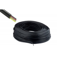 5 Mtr : Telephone Cable - 4P4C Flat Straight Cable : 2line (4 wires) 100% copper 