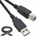 USB 3.0 - 1.8 mtr Printer Cable : USB A to B Cable (USB 3.0 series data cable)