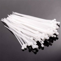 10pcs: Cable Tie Pack - 150mm x 3.6mm (white) NYLON Zip Tie [Make: Electro - Original]