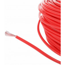 Single Core Electric Wire 2.5 sq mm - 36/0.3mm RED - ISI - 90 meters / 100 yards (1 Roll) Copper