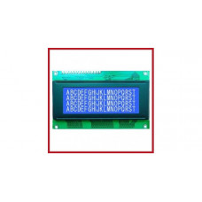 LCD 20X4 Alphanumeric Display with Blue Backlight