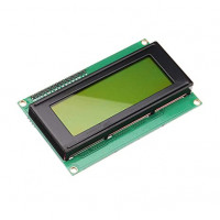 LCD 20X4 Alphanumeric Display with Green Backlight