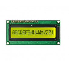 LCD 16X1 Alphanumeric Display with Green Backlight (1601)