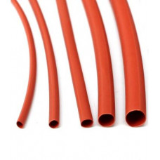 Heat Shrink Tube [RED] - 5mm (1 Meter / per quantity) [Dia: 5 mm - Red]