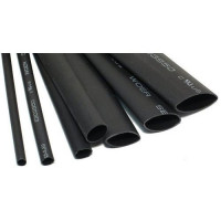 Heat Shrink Tube - 2mm (1 Meter / per quantity) [Dia: 2 mm - BLACK]