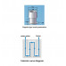 Aluminium Water Cooling Block Head - 40x40 mm (Heat Sink)