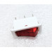 SPST [WHITE] on-off Rocker Switch with Red Light - 3pin [Original]