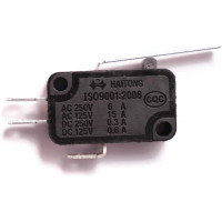 Bump Switch - SPST Snap Action with Lever 6A @ 250VAC - Micro Switch (limit switch)
