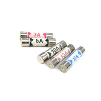 1pc : 5A Ceramic Fuse 250V (BS 1362) - 6x25mm