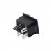 DPST on-off Rocker Switch 16A - Panel Mount [high Quality] (4pin)