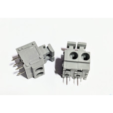 2pcs: Press Switch 4pin TBC Connector - Splice lock Terminal (5mm pitch)