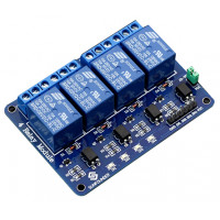 4 Channel Relay - 12V DC with OptoCoupler Module board