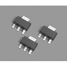 3pcs : AMS1117 – 5.0V, 1A, SMD Voltage Regulator SOT-223 - LM1117 - 5V