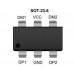 DW01A Lithium Battery Protection IC - (SOT23-6 Package) SMD