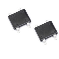 2pcs: DB107S SMD - 1A Diode Bridge, SMD Bridge Rectifier - SOP-4  (DF10S) - Original