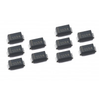 10pcs : SS34 SMD 3A 40V - Schottky diode Rectifier (Original)