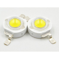 2pcs: 1 Watt LED Cool White [1W] [Ultra Birght]