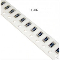 10pcs : 470k ohm [smd] (470 k) -resistor 1% - 1206 package - Yageo