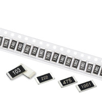 10pcs : 100 ohm - smd-resistor (100e) 1% - 2512 package 