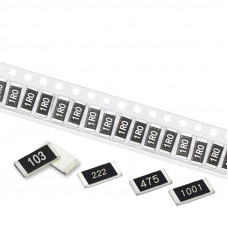 10pcs : 10 ohm - smd-resistor (10e) 1% - 2512 package 