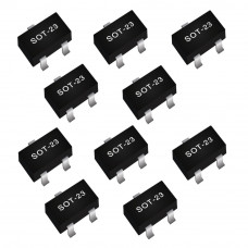 10pcs: MMBT2222A : sot-23 (NPN) 2N2222 smd transistor [NXP- Original]
