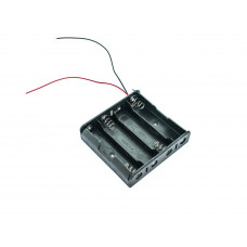 18650 x 4 Cell Battery Holder for Lithium-Ion
