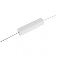 0.1 Ohm (0e1 / 0r1 / 5W) -  5Watts - Fusible Resistor [WHITE]