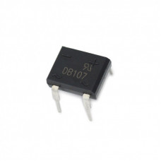 4pcs: DB107S (IC) - 1A Diode Bridge, DIP IC Bridge Rectifier