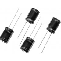 4pcs: 33uF 63V (6.3 x 11mm - Pitch:2.5mm) [33mf] Radial Electrolytic Capacitor