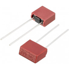 T2A 2A Fuse DIP Mounted Miniature Square Slow Blow Micro Fuse 250V - Radial Type